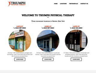 triumph-therapy.com screenshot