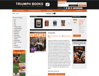triumphbooks.com screenshot