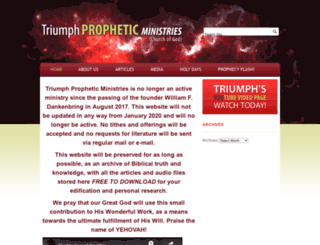 triumphpro.info screenshot