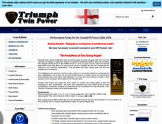 triumphtwinpower.com screenshot