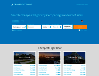 trivaflights.com screenshot