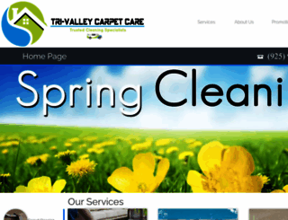 trivalleycarpetcare.com screenshot