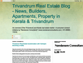 trivandrum-realestate-news.blogspot.in screenshot