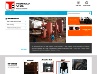 triveniboiler.tradeindia.com screenshot