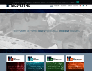 trixsystems.com screenshot