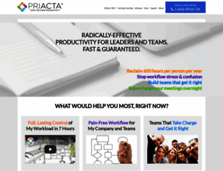 tro.priacta.com screenshot