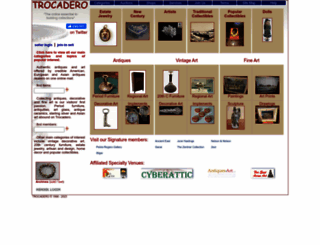 trocadero.com screenshot