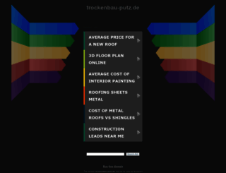 trockenbau-putz.de screenshot