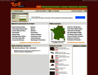 trocmusic.com screenshot