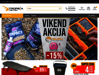 trofeja.si screenshot