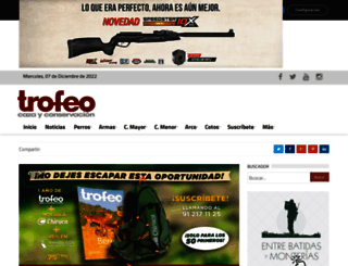 trofeocaza.com screenshot