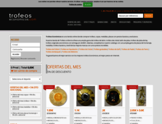 trofeos-economicos.com screenshot