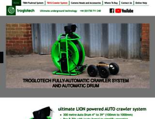 troglotech-products.com screenshot