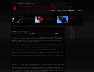 trojanelectric.com screenshot
