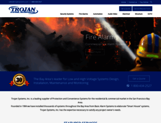 trojansystems.com screenshot