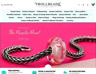 trollbeadsakron.com screenshot