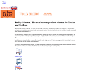 trolley-selector.co.uk screenshot