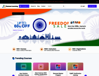 tromenzlearning.com screenshot