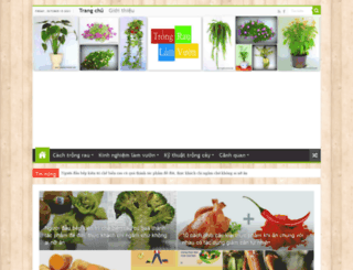 trongraulamvuon.com screenshot