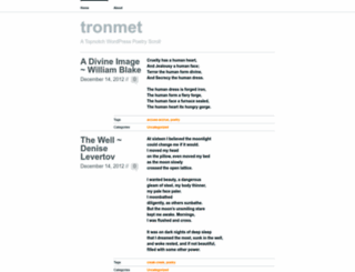 tronmet.wordpress.com screenshot