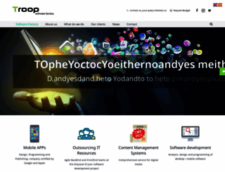 troop.com.ar screenshot