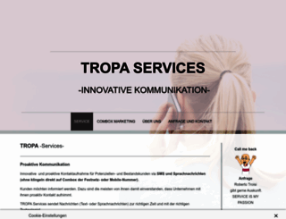 tropaservices.ch screenshot