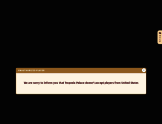 tropeziapalace.com screenshot