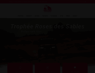 trophee-roses-des-sables.com screenshot