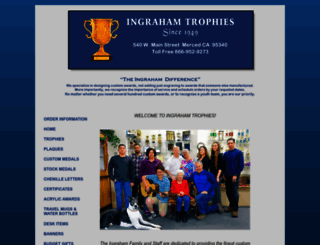 trophiesandplaques.com screenshot