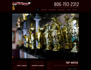 trophieslubbock.com screenshot
