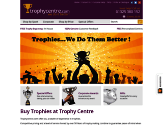 trophycentre.com screenshot