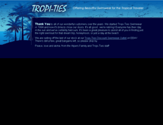 tropi-ties.com screenshot