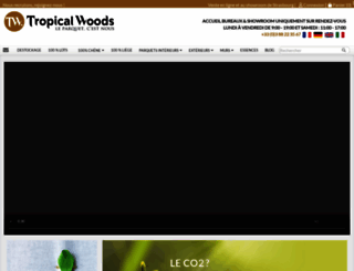 tropical-woods.com screenshot