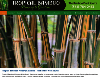 tropicalbamboo.com screenshot