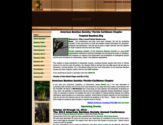 tropicalbamboo.org screenshot