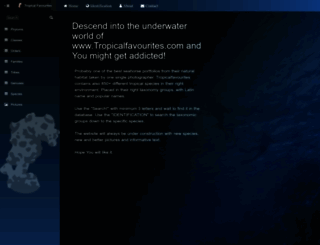 tropicalfavourites.com screenshot
