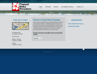 tropicalhomefurniture.com screenshot