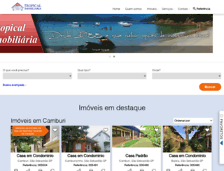 tropicalimobiliaria.com.br screenshot