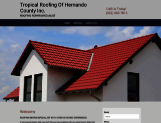 tropicalroofinginc.com screenshot