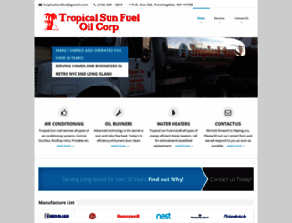 tropicalsunfuel.com screenshot