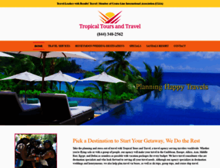 tropicaltoursandtravel.net screenshot