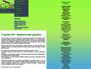 tropicielgps.pl screenshot