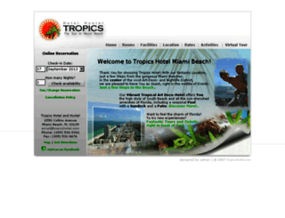 tropicsh.ipower.com screenshot