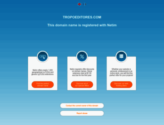 tropoeditores.com screenshot