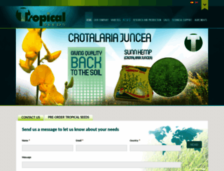 tropseeds.com screenshot