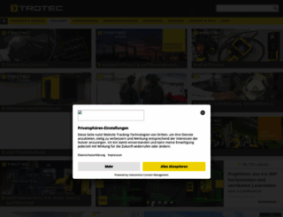 trotec-group.com screenshot