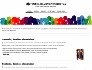 troublesalimentaires.org screenshot