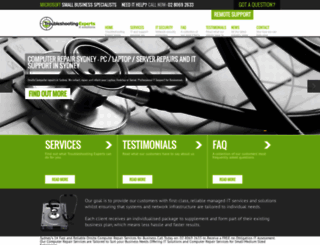 troubleshootingexperts.com.au screenshot