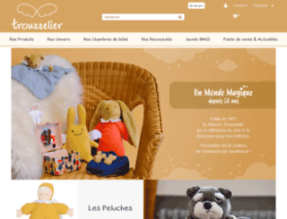 trousselier.fr screenshot