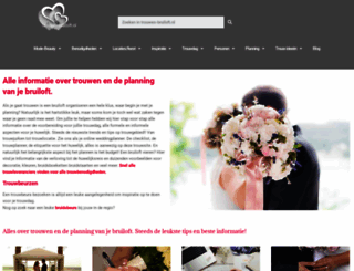 trouwen-bruiloft.nl screenshot